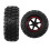 4 PeçAs 1.9 Polegadas 96Mm 1/10 Escala Pneus com Aro de Roda para PeçAs 1/10 SCX10  CC01 D90 CC01 RC Rock Crawler 2