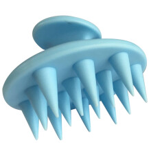 Hoofdhuidmassage Shampoo Borstel, Hoofdhuidverzorgingsborstel Blauw