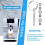 Open Security Oval  Bit Key Opening Service Repair Security Tools Coffee Machines Screws 5