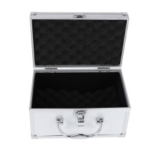 BoîTe à Outils en Alliage D'Aluminium ÉQuipement de SéCurité Portable Instrument Affichage de Cas Valise de Cas BoîTe à Outils de MatéRiel