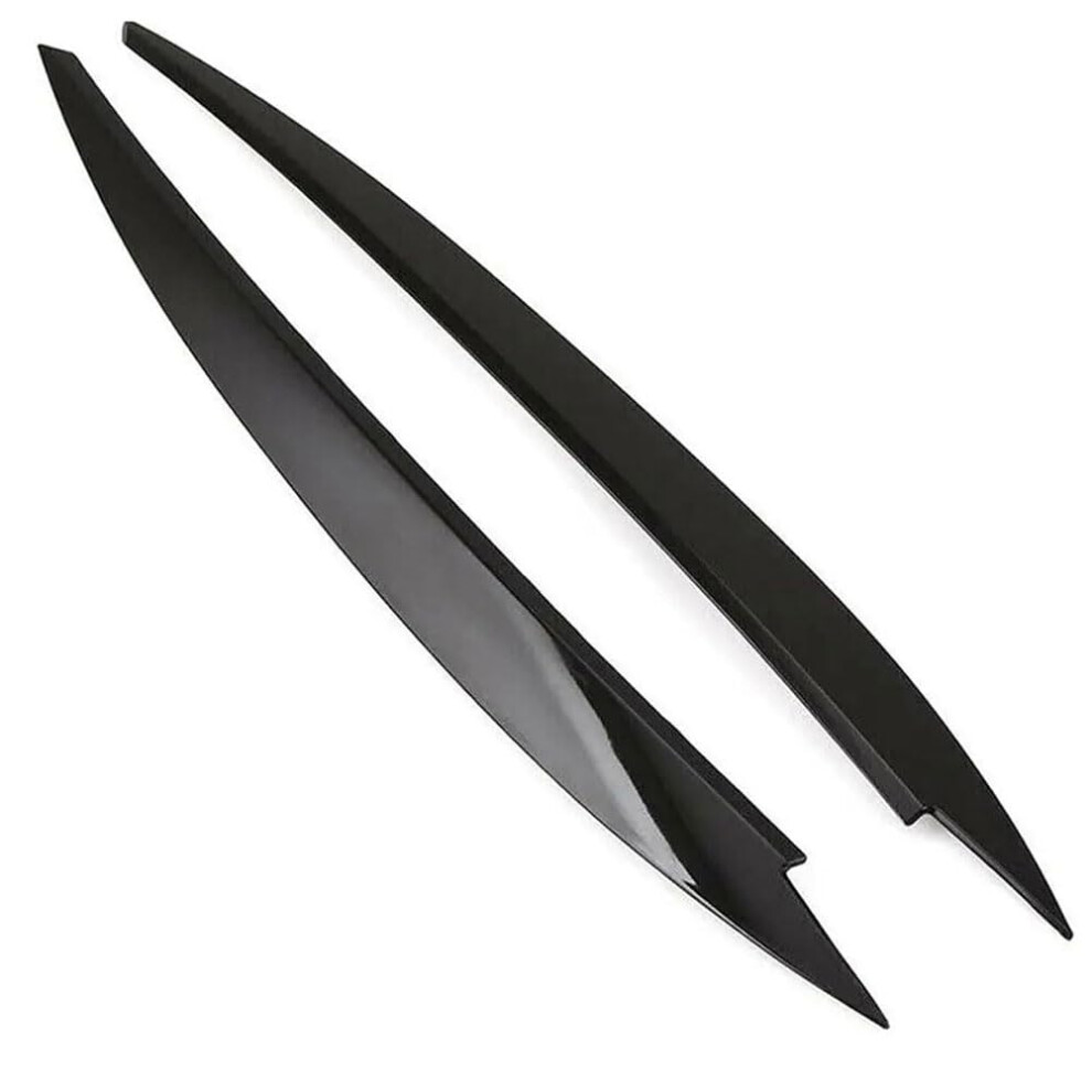 Headlight Eyebrows And Rain Guard Visor For Vw Golf 7 Mk7 Mk7.5 20132019 Scratchresistant Trim 9771547183112