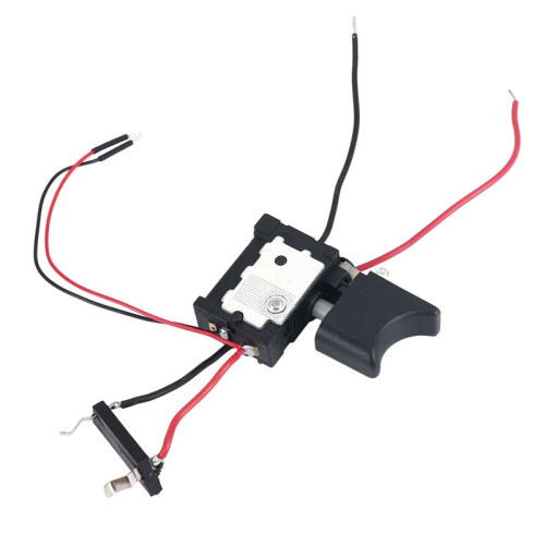 7.2 V - 24 V 16A Electric Drill Control  Cordless Trigger  with Small Light for Power Tool