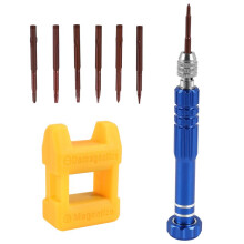 Juego de Destornilladores PequeñOs MagnéTicos 6 en 1, Juego de Destornilladores PequeñOs, Tornillos Perfectos para TeléFonos MóViles, Relojes,