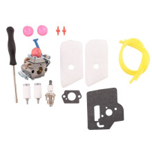 128LD Carburador Filtro de Ar Ferramenta Linha de Combustível Filtro Carb Tune  Kit para  Trimmer Edger 28Cc 128C 128L 128R