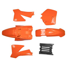 Fairing Body Cover Parts Kit Orange for 50 SX 50CC 50SX Dirt Pit Kids for KTM50 Senior Junior Jr Sr