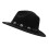 Cappello da Cowboy Occidentale A  Larga In Feltro per Uomo e Donna (Nero) 3