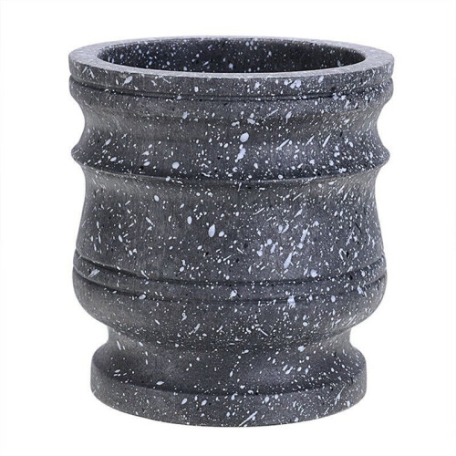 Granite Pattern Pestle Set Stone Herb Spice Grinder Solid Grinder Cooking Set 2