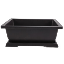 Vaso di Fiori Rettangolo Bonsai Vivaio Fioriera Balcone Contenitore 29 X 21 X 10,5 Cm