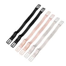 Women's NonSlip Racerback Bra Strap Holder Clips, Adjustable Elastic Comfort, MultiColor 6 Pack