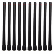10Pcs FA-SC55V VHF Antenna for  Radio IC-F1000 F16 F33G F3026 F14 F15S F3002 F3021 F3063 F3161 F70 IC-V88 F3202D