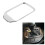per  SANTA FE IX45 2013-2016 LHD Car Gear Shift Panel Trim Frame Cover Chrome ABS Accessori Auto 9
