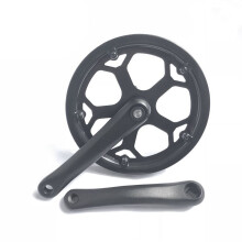 Folding Bike Crankset 48T Square Hole 170Mm Cnc Crankset Bicycle Crank Set Sprocket