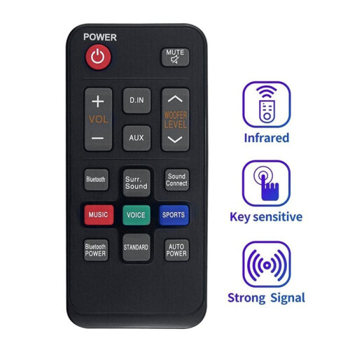 Replace AH59-02615F Remote Control for  AH59-02615F Audio Soundbar System Remote Control 1