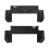 Dockable TPU Protective Case for   2 Ergonomic Grip Shockproof Case Enhanced Gaming Experience Black 1