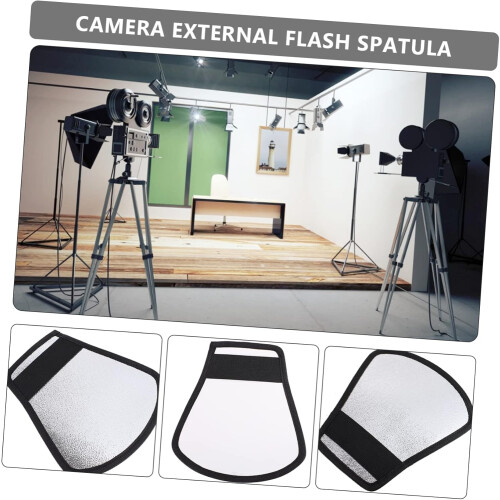 4pcs Flash Diffuser and Light Reflector Soft Light Diffusion for DSLR Indoor Outdoor Photography 2