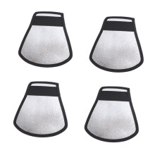 4pcs Flash Diffuser and Light Reflector Soft Light Diffusion for DSLR Indoor Outdoor Photography