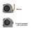 Cooling Fan for  2 Cooler Accessories for   2 Radiator Game Console Fan 4