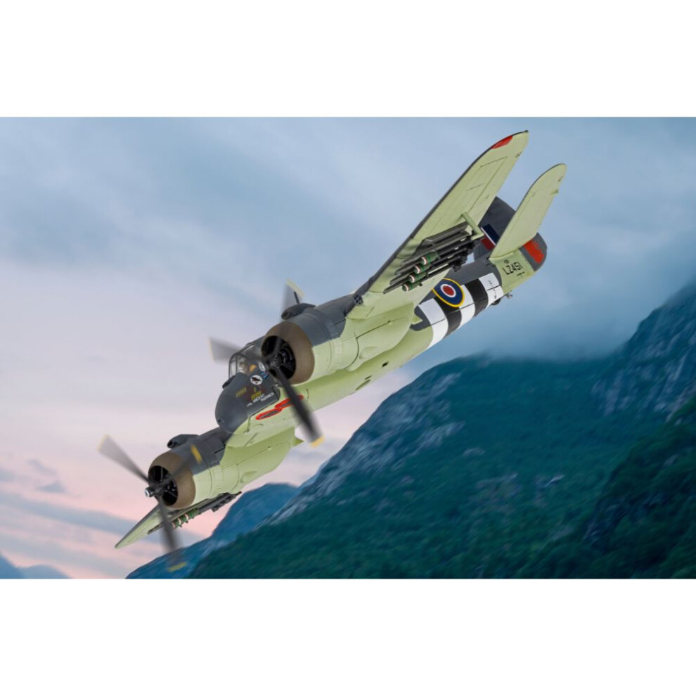Corgi Aa28604 Bristol Beaufighter Tf.x Lz451 / Ee-M ‘The Ancient Mariner’ 1:72