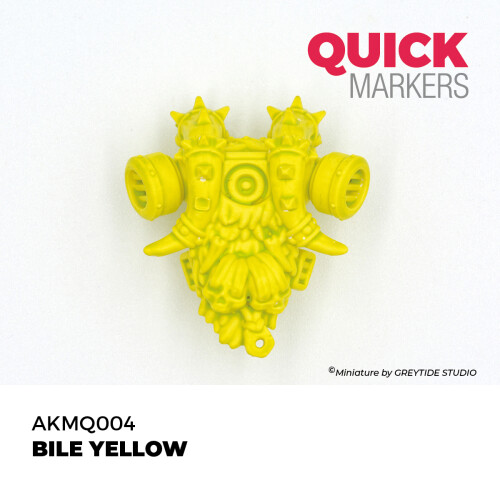 AK Interactive Quick Markers Bile Yellow Acrylic Paint Marker AKMQ004 2