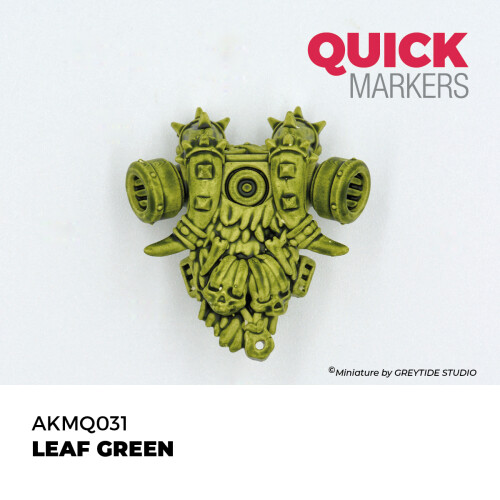 AK Interactive Quick Markers Leaf Green Acrylic Paint Marker AKMQ031 2