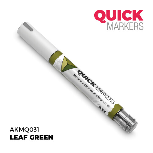 AK Interactive Quick Markers Leaf Green Acrylic Paint Marker AKMQ031 1