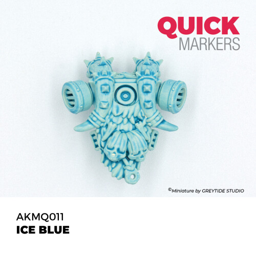 AK Interactive Quick Markers Ice Blue Acrylic Paint Marker AKMQ011 2