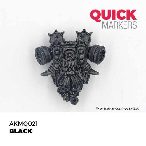 AK Interactive Quick Markers Black Acrylic Paint Marker AKMQ021 2