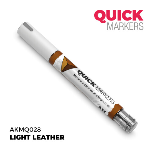 AK Interactive Quick Markers Light Leather Acrylic Paint Marker AKMQ028 1