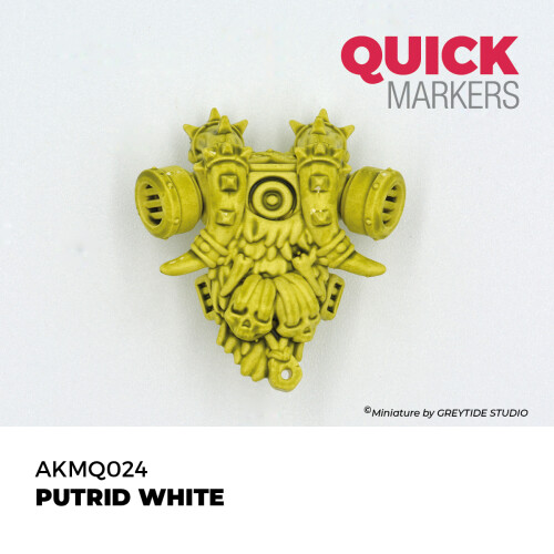 AK Interactive Quick Markers Putrid White Acrylic Paint Marker AKMQ024 2