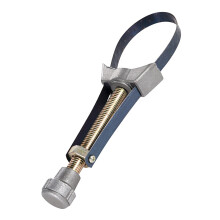 Adjustable Strap Wrench for Oil Filters 60110mm Heavy Duty SlipResistant Grip