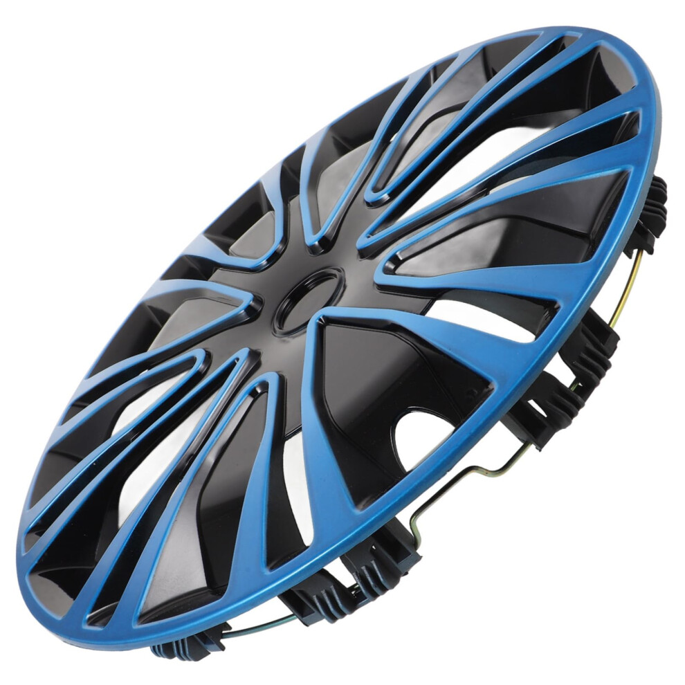 Car Wheel Hubcaps 15 Inch Wheel Covers Universal Fit Stylish Blueblack Easy Snapon Installation 9771547183327