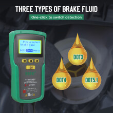 DY23C Car Brake Fluid Tester Digital Water Content Alarm, Green/Black