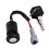 Motorcycle Ignition  Lock Cylinder with Key for  Lightbee Light Bee X S 1
