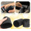 Car Trash Can with Lid, Waterproof Leakproof Car Garbage Bin, Compact OneHand Push Black 4
