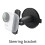 For  GO Ultra Magnetic Rotating Bracket Pivot Stand Mount with Suction Base for Wall Window Camera Support 6