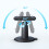For  GO Ultra Magnetic Rotating Bracket Pivot Stand Mount with Suction Base for Wall Window Camera Support 8