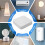 For Tuya Zigbee Hub Wireless Multi Mode Gateway for  Home for ZigBee Devices Via  Life Tuya  Home 7