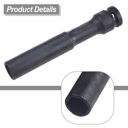 1/2 Drive Socket Wrench Hex Socket  8-14mm Socket  Tire Removal Tools Adapter Spanner Converter 4pcs 1