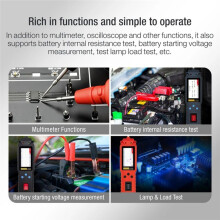 P200 Bil Elektrisk Krets Testare Probe Pen Tester Spänningsbeständig Test Spänning Power Probe Kit Auto Batteri Teste B