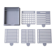 Sticky Note Stencil Template-Post It Note Holder for Precision Planning Organization,Note Organizer for Office School D