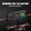 MPPT Solar Charge Controller 12V 10A, Solar Panel Charge Controller with Type-C and USB Output for AGM, LiFePO₄ Battery 2