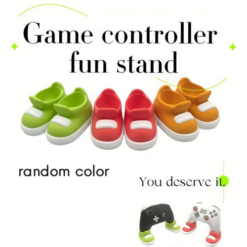 Game Controller Fun Stand Shoe Design Gamepad Bracket Stand for PS4/PS5/Xboxs Series Gaming Controller Accessories 1