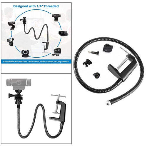Suporte de Mesa Flexível para Webcam, Compatível com para  C930e, C930, C920, C922x, C922,  4K, Etc. 2