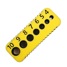 Metric Drill Guide - 90-Degree Vertical Drilling Jig for 4mm to 10mm Drill Bits Black & Yellow