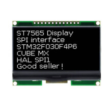 Module LCD12864-06D 128x64 Points COG, Pilote ST7565, Chinoise, Interface SPI, Noir