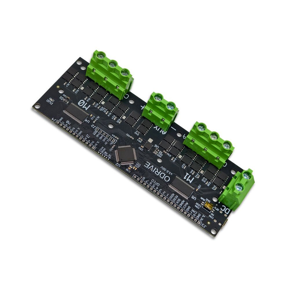 Odrive3.6 56V Foc-Bldc Servo Dual Motor Controller Stm32f4 Support Multiple Encoder Odrive3.6 Motor Control Board 12-56V 6031119647545