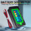 Waterproof Digital LCD Voltmeter Battery Capacity Tester Voltage Indicator DC8-100V 12V 24V 36V 48V 72V 3