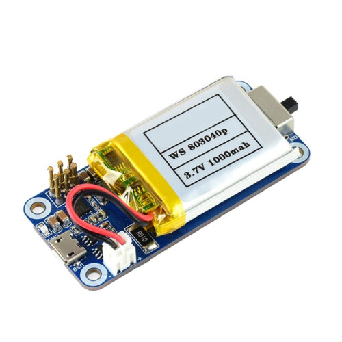 Módulo UPS para Raspberry Pi Zero con Batería. Admite Carga y Descarga.
