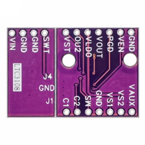 LTC3108 -1 Ultralow Voltage Step- Converter and Power Manager Voltage Boost Converter Development Board 1