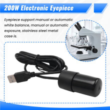 Universal Electronic Eyepiece for Microscope 2MP Digital USB Microscope Camera Imager for Science Education Classroom